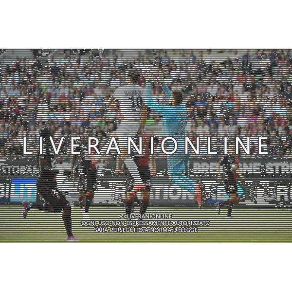 Zlatan IBRAHIMOVIC / Benoit COSTIL - 13.09.2014 - Rennes / Paris Saint Germain - 5eme journee de Ligue 1 Photo : Fred Porcu / Icon Sport AG ALDO LIVERANI SAS ONLY ITALY