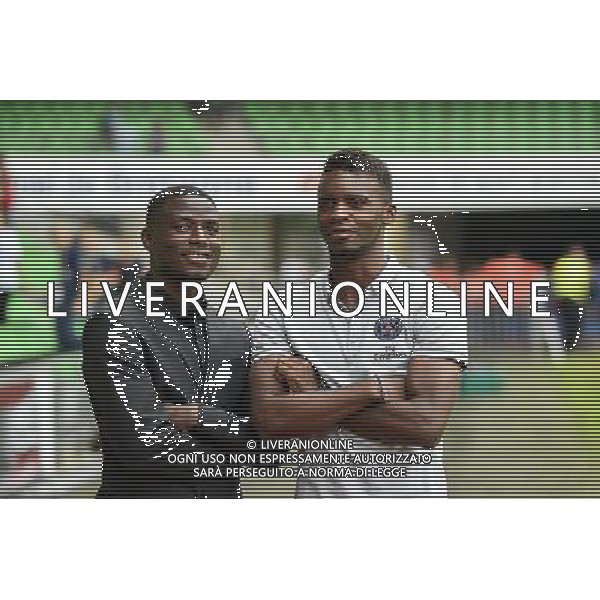 Paul Georges NTEP / Jean Christophe BAHEBECK - 13.09.2014 - Rennes / Paris Saint Germain - 5eme journee de Ligue 1 Photo : Fred Porcu / Icon Sport AG ALDO LIVERANI SAS ONLY ITALY