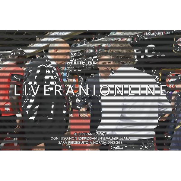 Rene RUELLO / Philippe MONTANIER / Christian GOURCUFF - 13.09.2014 - Rennes / Paris Saint Germain - 5eme journee de Ligue 1 Photo : Fred Porcu / Icon Sport AG ALDO LIVERANI SAS ONLY ITALY