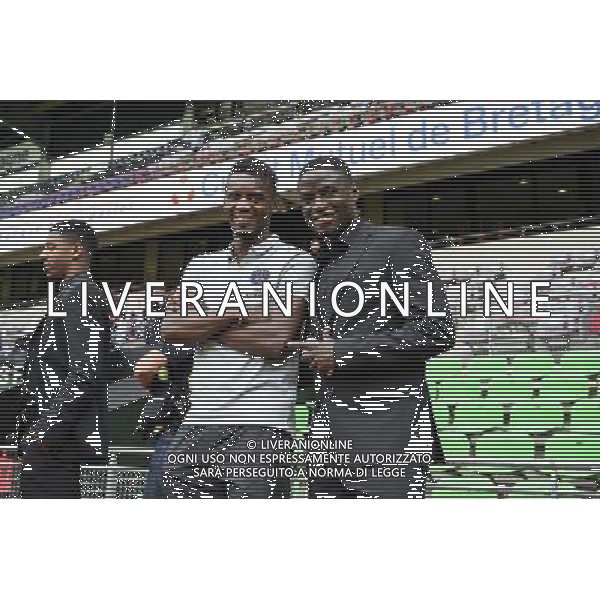 Jean Christophe BAHEBECK / Paul Georges NTEP - 13.09.2014 - Rennes / Paris Saint Germain - 5eme journee de Ligue 1 Photo : Fred Porcu / Icon Sport AG ALDO LIVERANI SAS ONLY ITALY