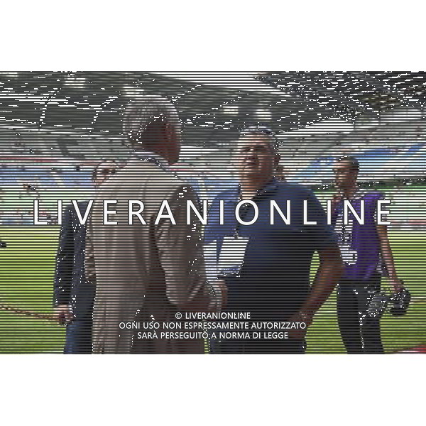 Alain ROCHE / Pierre MENES - 13.09.2014 - Rennes / Paris Saint Germain - 5eme journee de Ligue 1 Photo : Fred Porcu / Icon Sport AG ALDO LIVERANI SAS ONLY ITALY