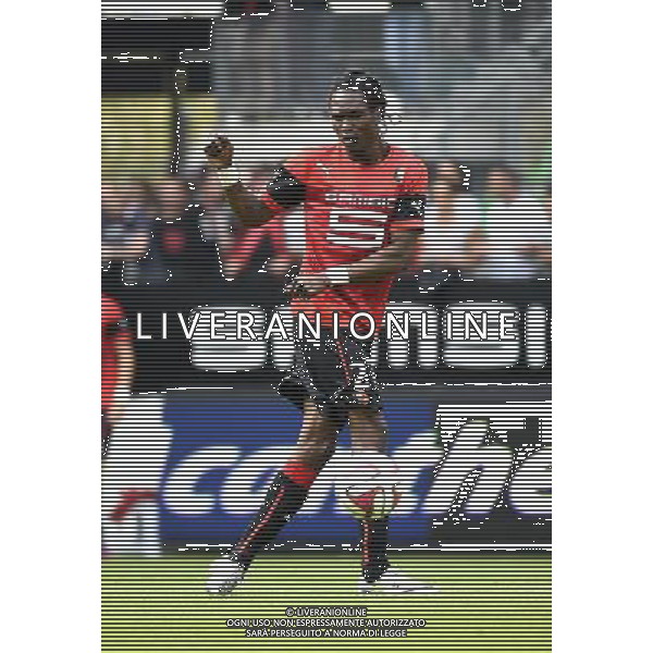 Mahamadou HABIBOU - 13.09.2014 - Rennes / Paris Saint Germain - 5eme journee de Ligue 1 Photo : Fred Porcu / Icon Sport AG ALDO LIVERANI SAS ONLY ITALY