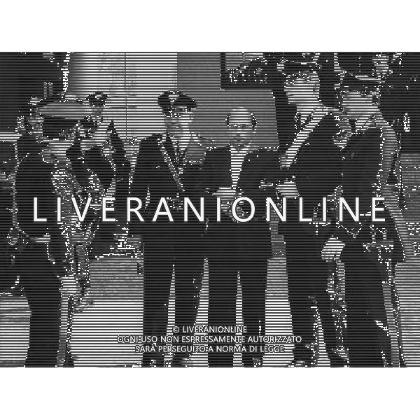 ARCHIVIO GIOVANNI LIVERANI 1985 NELLA FOTO GRAZIANO MESINA ARRESTATO IL19/04/1985 AGENZIA ALDO LIVERANI
