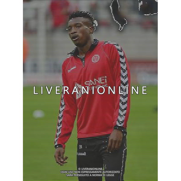 Benjamin MOUKANDJO - 13.09.2014 - Reims / Toulouse - 5eme journee de Ligue 1 Photo : Dave Winter / Icon Sport AG ALDO LIVERANI SAS ONLY ITALY