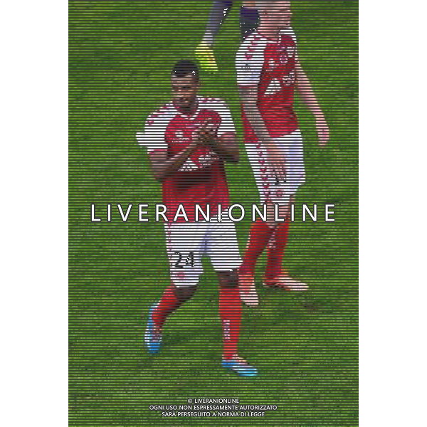 David NGOG / Gaetan CHARBONNIER - 13.09.2014 - Reims / Toulouse - 5eme journee de Ligue 1 Photo : Dave Winter / Icon Sport AG ALDO LIVERANI SAS ONLY ITALY