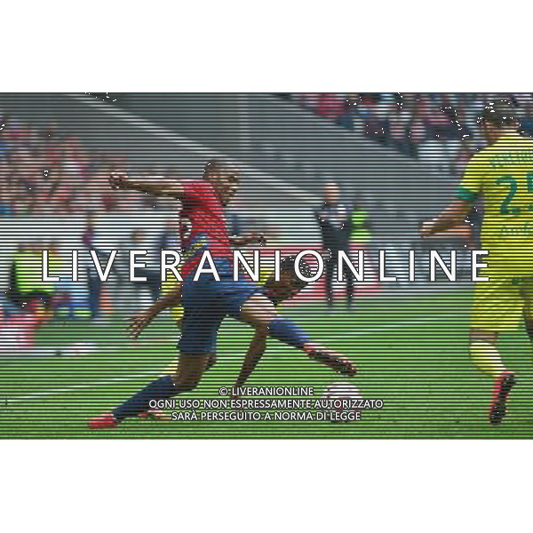 Djibril SIDIBE / Chaker ALHADHUR - 14.09.2014 - Lille / Nantes - 5eme journee de Ligue 1 Photo : Dave Winter / Icon Sport AG ALDO LIVERANI SAS ONLY ITALY