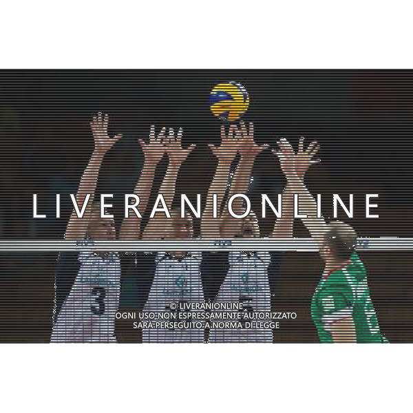 Polska Wroclaw 14 09 2014 Hala Stulecia ul. Wystawowa 1 Druga faza grupy F FIVB Mistrzostwa Swiata w pilce siatkowej mezczyzn Polska 2014 mecz pomiedzy Finlandia vs Bulgaria Na zdjeciu: Mikko Esko finland #3 Jukka Lehtonen finland #18 Antti Siltala finland #5 Danail Milushev bulgaria #6 Fot: Sebastian Borowski / Newspix.pl Poland Wroclaw 14.09.2014 Century Hall st. Wystawowa 1 Second phase of group F FIVB World Championships in mens volleyball Poland 2014 game between Finland vs Bulgaria On the picture: Mikko Esko finland #3 Jukka Lehtonen finland #18 Antti Siltala finland #5 Danail Milushev bulgaria #6 Photo: Sebastian Borowski / Newspix.pl --- Newspix.pl AG ALDO LIVERANI SAS ONLY ITALY *** Local Caption *** www.newspix.pl mail us: info@newspix.pl call us: 0048 022 23 22 222 --- Polish Picture Agency by Ringier Axel Springer Poland