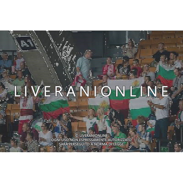 Polska Wroclaw 14 09 2014 Hala Stulecia ul. Wystawowa 1 Druga faza grupy F FIVB Mistrzostwa Swiata w pilce siatkowej mezczyzn Polska 2014 mecz pomiedzy Finlandia vs Bulgaria Na zdjeciu: Bulgaria kibice Fot: Sebastian Borowski / Newspix.pl Poland Wroclaw 14.09.2014 Century Hall st. Wystawowa 1 Second phase of group F FIVB World Championships in mens volleyball Poland 2014 game between Finland vs Bulgaria On the picture: Bulgaria suporters Photo: Sebastian Borowski / Newspix.pl --- Newspix.pl AG ALDO LIVERANI SAS ONLY ITALY *** Local Caption *** www.newspix.pl mail us: info@newspix.pl call us: 0048 022 23 22 222 --- Polish Picture Agency by Ringier Axel Springer Poland