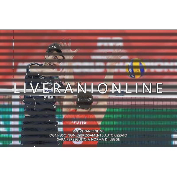 14.09.2014 - Lodz , Atlas Arena , siatkowka , Mistrzostwa Swiata 2014 , grupa E Serbia (czerwone) - Iran (czarne) , FIVB Men\'s World Championship , pool E Serbia (red) - Iran (black) N/Z Amir Ghafour , Marko Ivovic Fot. Mariusz Palczynski / MPAimages.com / NEWSPIX.PL --- Newspix.pl AG ALDO LIVERANI SAS ONLY ITALY *** Local Caption *** www.newspix.pl mail us: info@newspix.pl call us: 0048 022 23 22 222 --- Polish Picture Agency by Ringier Axel Springer Poland