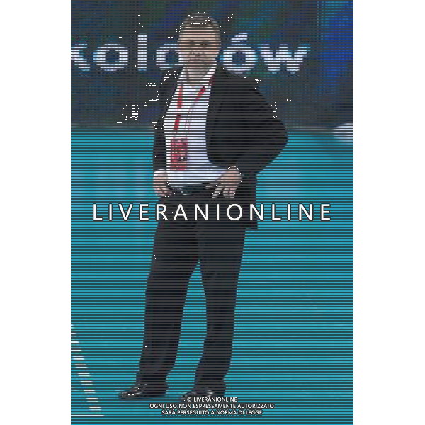14.09.2014 - Lodz , Atlas Arena , siatkowka , Mistrzostwa Swiata 2014 , grupa E Serbia (czerwone) - Iran (czarne) , FIVB Men\'s World Championship , pool E Serbia (red) - Iran (black) N/Z Igor Kolakovic Fot. Mariusz Palczynski / MPAimages.com / NEWSPIX.PL --- Newspix.pl AG ALDO LIVERANI SAS ONLY ITALY *** Local Caption *** www.newspix.pl mail us: info@newspix.pl call us: 0048 022 23 22 222 --- Polish Picture Agency by Ringier Axel Springer Poland