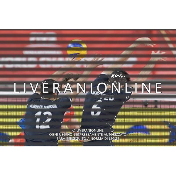 14.09.2014 - Lodz , Atlas Arena , siatkowka , Mistrzostwa Swiata 2014 , grupa E Serbia (czerwone) - Iran (czarne) , FIVB Men\'s World Championship , pool E Serbia (red) - Iran (black) N/Z Aleksandar Atanasijevic , Mojtaba Mirzajanpour , Mousavi Eraghi Seyed Mohammad Fot. Mariusz Palczynski / MPAimages.com / NEWSPIX.PL --- Newspix.pl AG ALDO LIVERANI SAS ONLY ITALY *** Local Caption *** www.newspix.pl mail us: info@newspix.pl call us: 0048 022 23 22 222 --- Polish Picture Agency by Ringier Axel Springer Poland