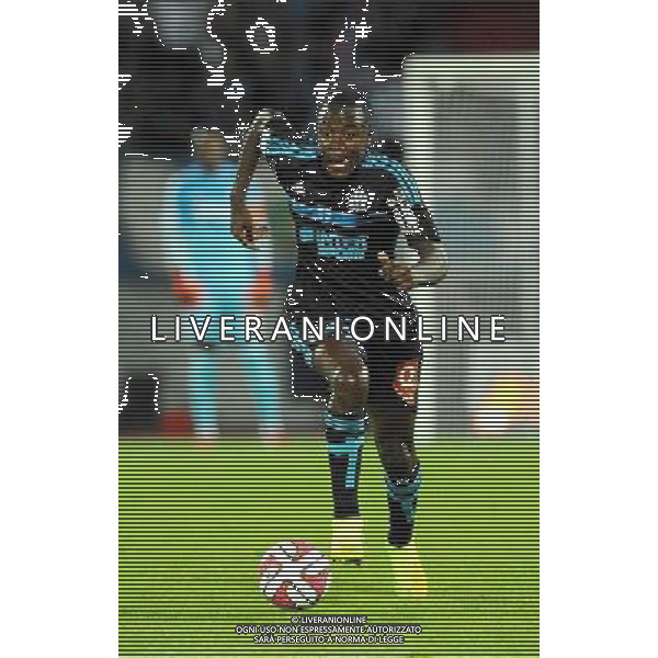 Giannelli IMBULA - 14.09.2014 - Evian Thonon / Marseille - 5eme journee de Ligue 1 Photo : Jean Paul Thomas / Icon Sport /Agenzia Aldo Liverani sas - ITALY ONLY - EDITORIAL USE ONLY