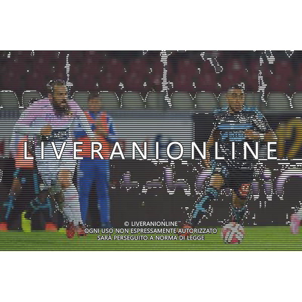 Gael GIVET / Dimitri PAYET - 14.09.2014 - Evian Thonon / Marseille - 5eme journee de Ligue 1 Photo : Jean Paul Thomas / Icon Sport /Agenzia Aldo Liverani sas - ITALY ONLY - EDITORIAL USE ONLY