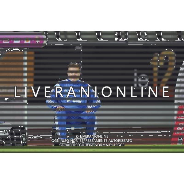 Marcelo BIELSA - 14.09.2014 - Evian Thonon / Marseille - 5eme journee de Ligue 1 Photo : Jean Paul Thomas / Icon Sport /Agenzia Aldo Liverani sas - ITALY ONLY - EDITORIAL USE ONLY