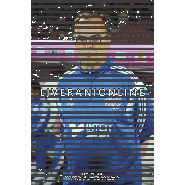 Marcelo BIELSA - 14.09.2014 - Evian Thonon / Marseille - 5eme journee de Ligue 1 Photo : Jean Paul Thomas / Icon Sport /Agenzia Aldo Liverani sas - ITALY ONLY - EDITORIAL USE ONLY