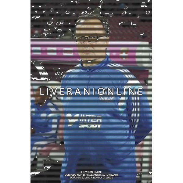 Marcelo BIELSA - 14.09.2014 - Evian Thonon / Marseille - 5eme journee de Ligue 1 Photo : Jean Paul Thomas / Icon Sport /Agenzia Aldo Liverani sas - ITALY ONLY - EDITORIAL USE ONLY