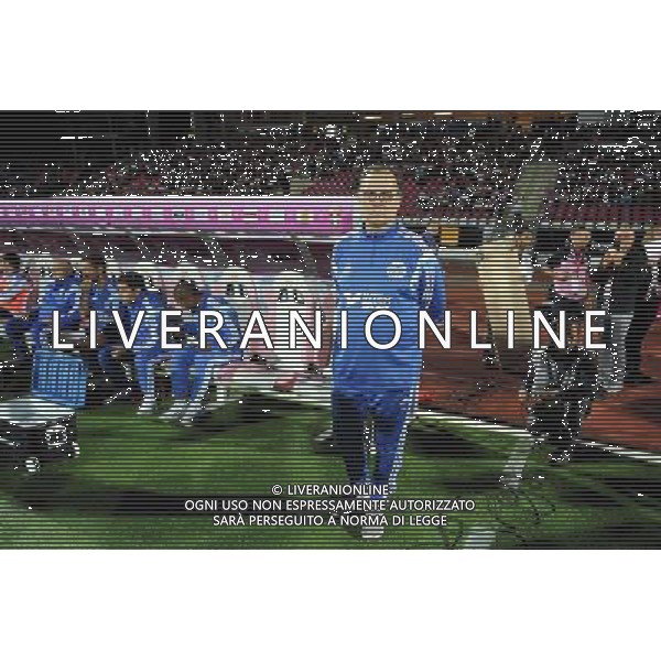 Marcelo BIELSA - 14.09.2014 - Evian Thonon / Marseille - 5eme journee de Ligue 1 Photo : Jean Paul Thomas / Icon Sport /Agenzia Aldo Liverani sas - ITALY ONLY - EDITORIAL USE ONLY