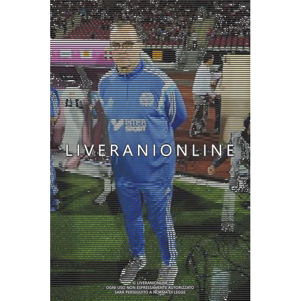 Marcelo BIELSA - 14.09.2014 - Evian Thonon / Marseille - 5eme journee de Ligue 1 Photo : Jean Paul Thomas / Icon Sport /Agenzia Aldo Liverani sas - ITALY ONLY - EDITORIAL USE ONLY