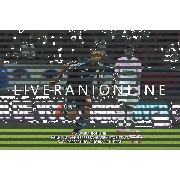 Mario LEMINA - 14.09.2014 - Evian Thonon / Marseille - 5eme journee de Ligue 1 Photo : Jean Paul Thomas / Icon Sport /Agenzia Aldo Liverani sas - ITALY ONLY - EDITORIAL USE ONLY