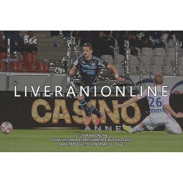 Florian THAUVIN - 14.09.2014 - Evian Thonon / Marseille - 5eme journee de Ligue 1 Photo : Gaston Petrelli/ Icon Sport /Agenzia Aldo Liverani sas - ITALY ONLY - EDITORIAL USE ONLY