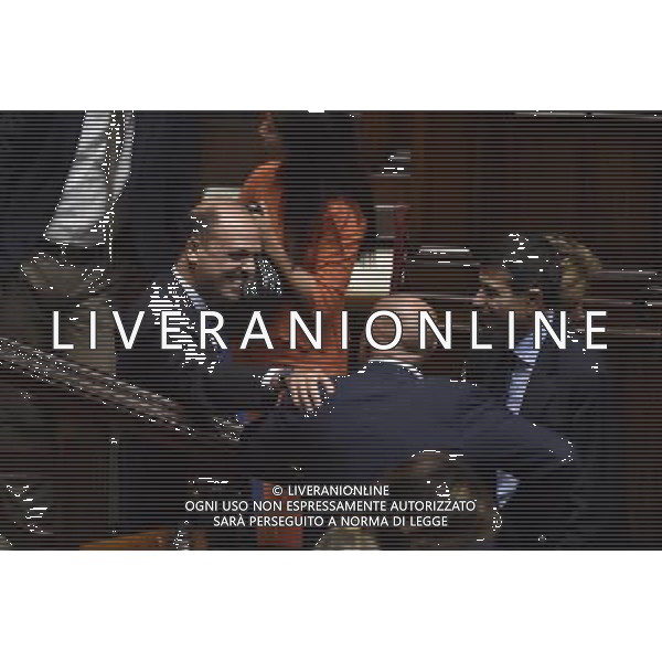 Seduta Comune per l\'Elezione del CSM alla Camera Roma 15 settembre 2014 nella foto Angelino Alfano e Maurizio Lupi Â©Corradetti/Agenzia Aldo Liverani sas