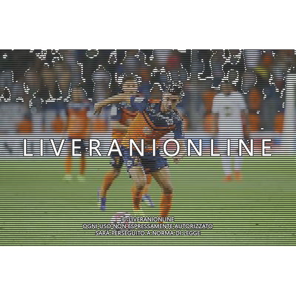 Morgan SANSON - 13.09.2014 - Montpellier / Lorient - 5eme journee Ligue 1 Photo : Nicolas Guyonnet / Icon Sport /Agenzia Aldo Liverani sas - ITALY ONLY - EDITORIAL USE ONLY