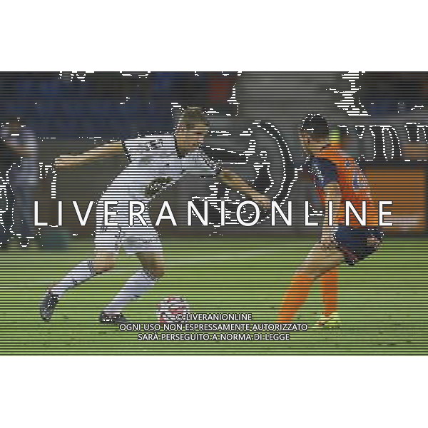 Valentin LAVIGNE - 13.09.2014 - Montpellier / Lorient - 5eme journee Ligue 1 Photo : Nicolas Guyonnet / Icon Sport /Agenzia Aldo Liverani sas - ITALY ONLY - EDITORIAL USE ONLY