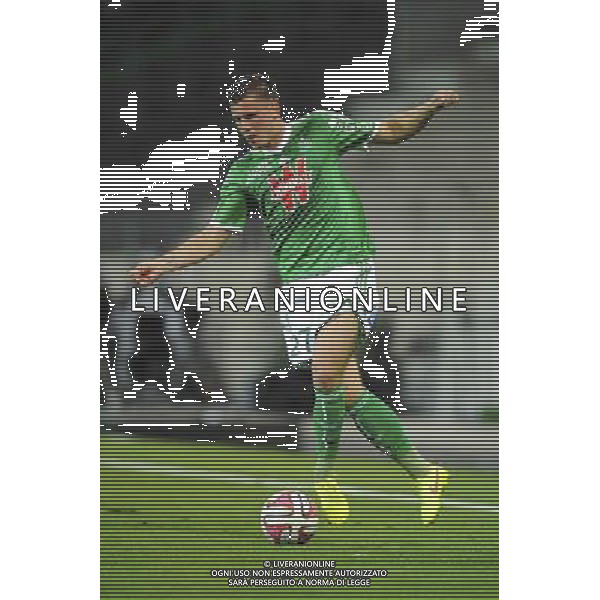 Franck TABANOU - 13.09.2014 - Saint Etienne / Caen - 5eme journee Ligue 1 Photo : Jean Paul Thomas / Icon Sport /Agenzia Aldo Liverani sas - ITALY ONLY - EDITORIAL USE ONLY