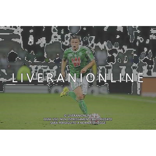 Franck TABANOU - 13.09.2014 - Saint Etienne / Caen - 5eme journee Ligue 1 Photo : Jean Paul Thomas / Icon Sport /Agenzia Aldo Liverani sas - ITALY ONLY - EDITORIAL USE ONLY