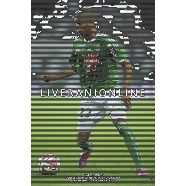 Kevin MONNET PAQUET - 13.09.2014 - Saint Etienne / Caen - 5eme journee Ligue 1 Photo : Jean Paul Thomas / Icon Sport /Agenzia Aldo Liverani sas - ITALY ONLY - EDITORIAL USE ONLY