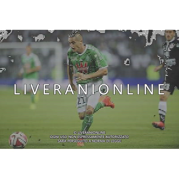 Romain HAMOUMA - 13.09.2014 - Saint Etienne / Caen - 5eme journee Ligue 1 Photo : Jean Paul Thomas / Icon Sport /Agenzia Aldo Liverani sas - ITALY ONLY - EDITORIAL USE ONLY