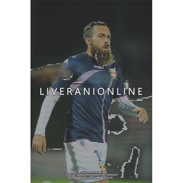 Gael GIVET - 14.09.2014 - Evian Thonon / Marseille - 5eme journee de Ligue 1 Photo : Jean Paul Thomas / Icon Sport /Agenzia Aldo Liverani sas - ITALY ONLY - EDITORIAL USE ONLY