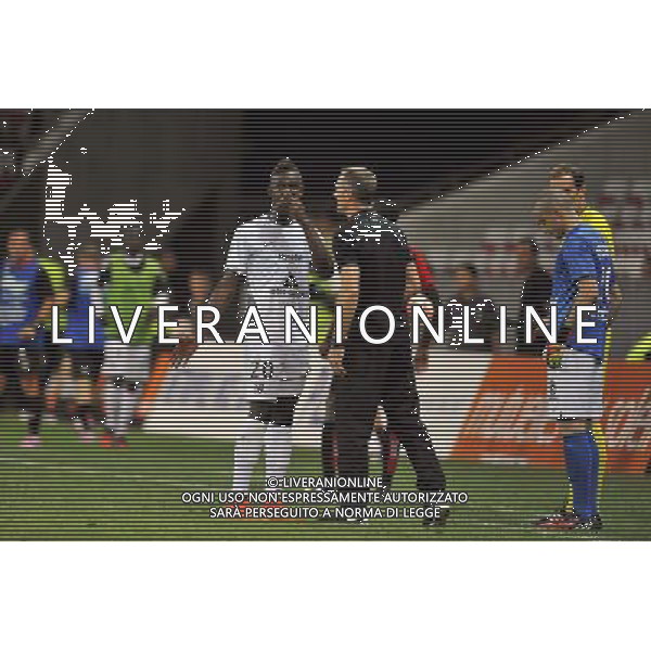 Modibo Maiga / Albert CARTIER - 13.09.2014 - Nice / Metz - 5eme journee de Ligue 1 Photo : Neal Simpson / Icon Sport /Agenzia Aldo Liverani sas - ITALY ONLY - EDITORIAL USE ONLY *** Local Caption ***