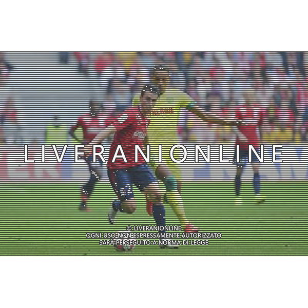Sebastien CORCHIA / Yacine BAMMOU - 14.09.2014 - Lille / Nantes - 5eme journee Ligue 1 Photo : Dave Winter / Icon Sport /Agenzia Aldo Liverani sas - ITALY ONLY - EDITORIAL USE ONLY