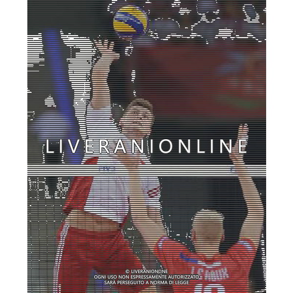 2014.09.14 LODZ VOLLEYBALL MEN\'S CHAMPIONSHIP POLAND 2014 SECOND ROUND POOL E POLAND VS FRANCE PIOTR NOWAKOWSKI 2014.09.14 LODZ SIATKOWKA MEZCZYZN MISTRZOSTWA SWIATA POLSKA 2014 RUNDA PIERWSZA GRUPA E POLSKA - FRANCJA N/Z PIOTR NOWAKOWSKI FOTO LUKASZ LASKOWSKI / PRESSFOCUS / NEWSPIX.PL --- Newspix.pl /Agenzia Aldo Liverani sas - ITALY ONLY - Polonia - Francia Campionati Mondiali Volley maschile FIVB pallavolo Polonia 2014 *** Local Caption *** www.newspix.pl mail us: info@newspix.pl call us: 0048 022 23 22 222 --- Polish Picture Agency by Ringier Axel Springer Poland