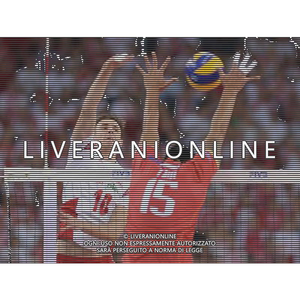 2014.09.14 LODZ VOLLEYBALL MEN\'S CHAMPIONSHIP POLAND 2014 SECOND ROUND POOL E POLAND VS FRANCE MARIUSZ WLAZLY 2014.09.14 LODZ SIATKOWKA MEZCZYZN MISTRZOSTWA SWIATA POLSKA 2014 RUNDA PIERWSZA GRUPA E POLSKA - FRANCJA N/Z MARIUSZ WLAZLY FOTO LUKASZ LASKOWSKI / PRESSFOCUS / NEWSPIX.PL --- Newspix.pl /Agenzia Aldo Liverani sas - ITALY ONLY - Polonia - Francia Campionati Mondiali Volley maschile FIVB pallavolo Polonia 2014 *** Local Caption *** www.newspix.pl mail us: info@newspix.pl call us: 0048 022 23 22 222 --- Polish Picture Agency by Ringier Axel Springer Poland