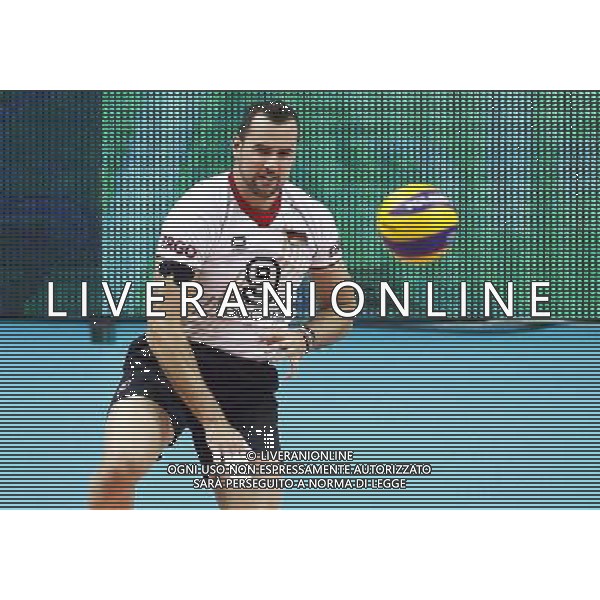 14.09.2014 - Katowice , Mistrzostwa Swiata . POLAND, FIVB Volleyball Men\'s World Championship 2014 . Niemcy (bialo-czarne - Kanada (czerwone) n/z. Gyorgy Grozer . Fot. Tomasz Wantula / EDYTOR.net / NEWSPIX.PL --- Newspix.pl /Agenzia Aldo Liverani sas - ITALY ONLY - Germania - Canada Campionati Mondiali Volley maschile FIVB pallavolo Polonia 2014 *** Local Caption *** www.newspix.pl mail us: info@newspix.pl call us: 0048 022 23 22 222 --- Polish Picture Agency by Ringier Axel Springer Poland
