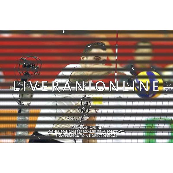 14.09.2014 - Katowice , Mistrzostwa Swiata . POLAND, FIVB Volleyball Men\'s World Championship 2014 . Niemcy (bialo-czarne - Kanada (czerwone) n/z. Gyorgy Grozer . Fot. Tomasz Wantula / EDYTOR.net / NEWSPIX.PL --- Newspix.pl /Agenzia Aldo Liverani sas - ITALY ONLY - Germania - Canada Campionati Mondiali Volley maschile FIVB pallavolo Polonia 2014 *** Local Caption *** www.newspix.pl mail us: info@newspix.pl call us: 0048 022 23 22 222 --- Polish Picture Agency by Ringier Axel Springer Poland