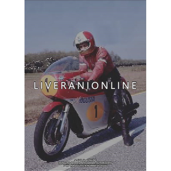 Giacomo Agostini foto archivio Giovanni Liverani/AG.Aldo liverani