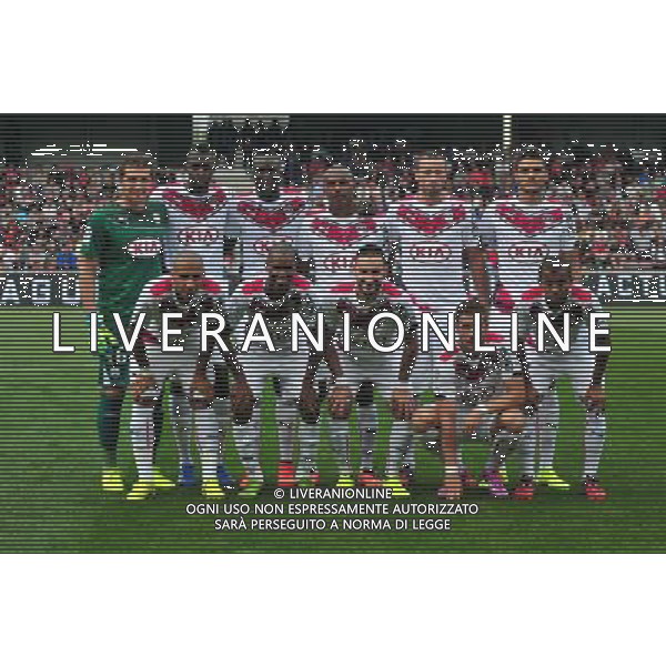 Equipe Bordeaux - 14.09.2014 - Guingamp / Bordeaux - 5eme journee de Ligue 1 Photo : Philippe Le Brech / Icon Sport /Agenzia Aldo Liverani sas - ITALY ONLY - EDITORIAL USE ONLY