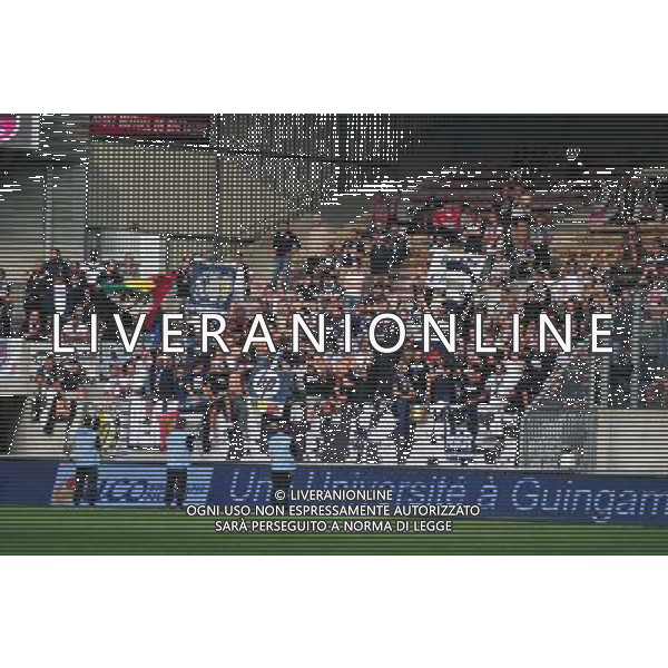 Supporters Bordeaux - 14.09.2014 - Guingamp / Bordeaux - 5eme journee de Ligue 1 Photo : Philippe Le Brech / Icon Sport /Agenzia Aldo Liverani sas - ITALY ONLY - EDITORIAL USE ONLY