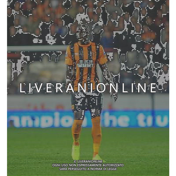 Hull City\'s Mohamed Diame Photographer Chris Vaughan/CameraSport Football - Barclays Premiership - Hull City v West Ham United - Monday 15th September 2014 - Kingston Communications Stadium - Hull © CameraSport - 43 Linden Ave. Countesthorpe. Leicester. England. LE8 5PG - Tel: +44 (0) 116 277 4147 - admin@camerasport.com - www.camerasport.com /Agenzia Aldo Liverani sas - ITALY ONLY - EDITORIAL USE ONLY