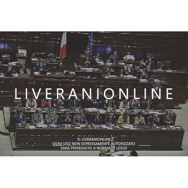 Camera, Matteo Renzi spiega il programma dei \'mille giorni\' del suo governo a Montecitorio Roma 16 settembre 2014 ©Corradetti/Agenzia Aldo Liverani sas