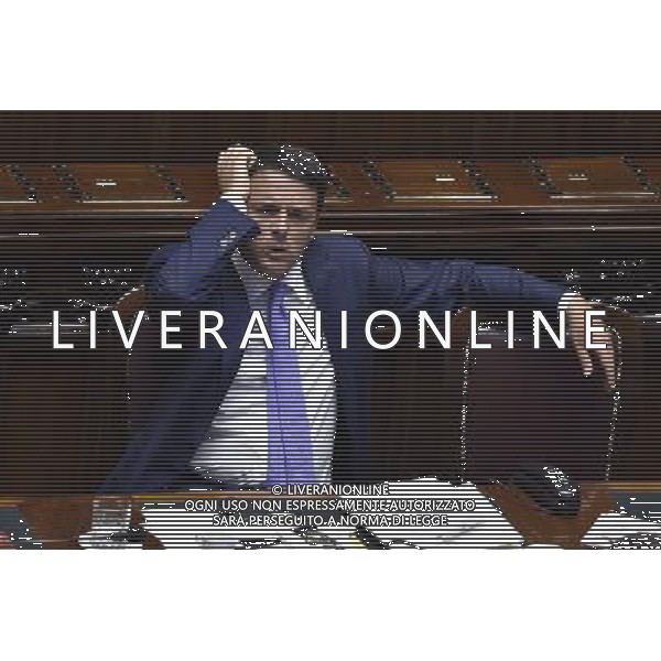 Camera, Matteo Renzi spiega il programma dei \'mille giorni\' del suo governo a Montecitorio Roma 16 settembre 2014 ©Corradetti/Agenzia Aldo Liverani sas