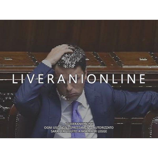 Camera, Matteo Renzi spiega il programma dei \'mille giorni\' del suo governo a Montecitorio Roma 16 settembre 2014 ©Corradetti/Agenzia Aldo Liverani sas