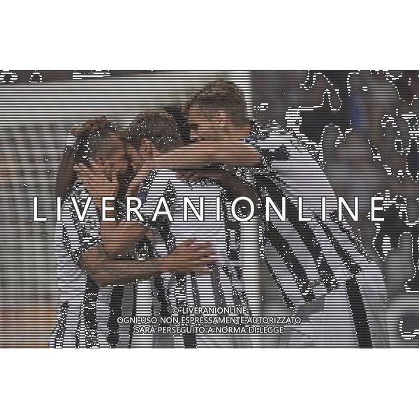 Torino 16-09-2014 - Juventus Stadium Juventus vs Malmo - Uefa Champions League 2014-2015 Nella foto: esultanza Tevez 