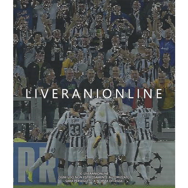 UEFA Champions League 2014/2015 Gruppo A Torino - 16.09.2014 Juventus-Malmo Nella Foto:tevez esulta /Ph.Vitez-Ag. Aldo Liverani