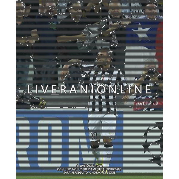 UEFA Champions League 2014/2015 Gruppo A Torino - 16.09.2014 Juventus-Malmo Nella Foto:tevez esulta /Ph.Vitez-Ag. Aldo Liverani