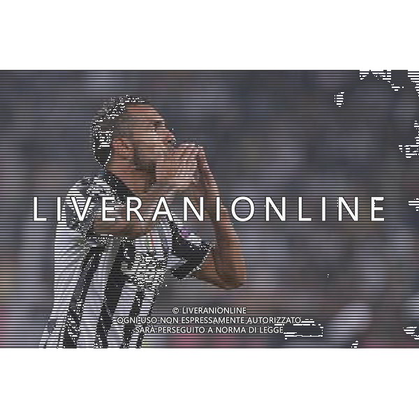 Torino 16-09-2014 - Juventus Stadium Juventus vs Malmo - Uefa Champions League 2014-2015 Nella foto: esultanza Tevez dopo il secondo gol foto federico tardito-ag aldo liverani sas