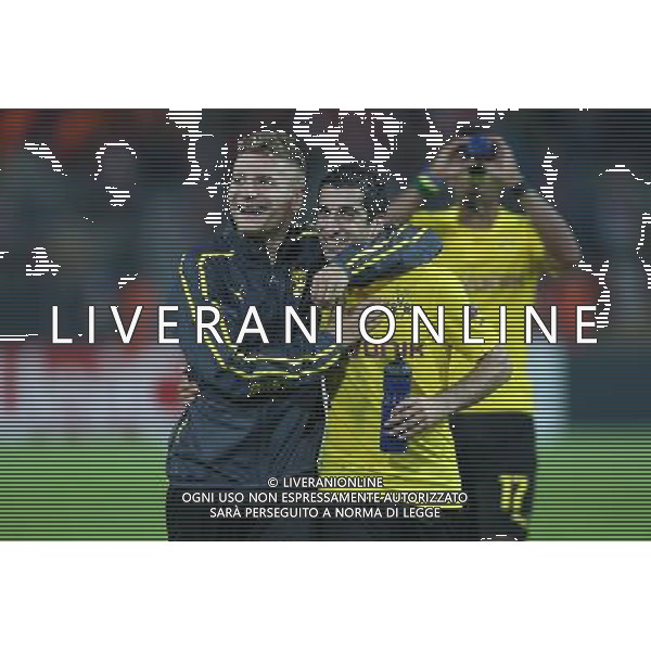 Fu§ball, firo : 16.09.2014 Uefa Champions League, Saison 2014/2015, Gruppenphase BVB, Borussia Dortmund, Arsenal London, 2:0 Schlussjubel, Ciro IMMOBILE, BVB Borussia Dortmund, Henrikh MKHITARYAN, BVB Borussia Dortmund, halbe Figur, Lachen, Freude, $worldrightsEs gelten unsere AGB, einsehbar auf www.firosportphoto.de, copyright by firo sportphoto: Coesfelder Str. 207 D-48249 DŸlmen www.firosportphoto.de mail@firosportphoto.de (V o l k s b a n k B o c h u m - W i t t e n ) BLZ.: 430 601 29 Kt. Nr.: 341 117 100 Tel:Ê +49-2594-9916004 Fax:Ê+49-2594-9916005 AG ALDO LIVERANI SAS ONLY ITALY
